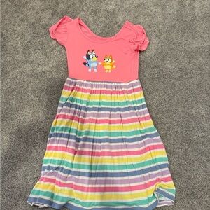 Little sleepies bluey dress size 8.  Never worn.